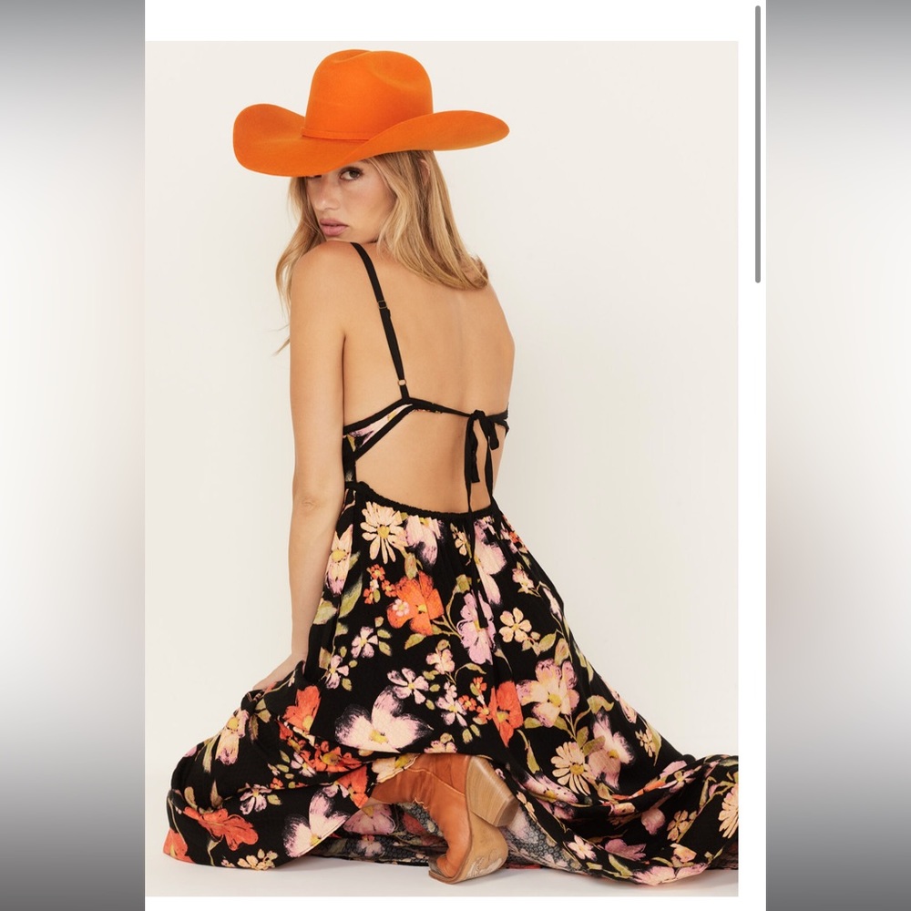 NWT Free People | Wisteria Floral Sleeveless Maxi Dress | small